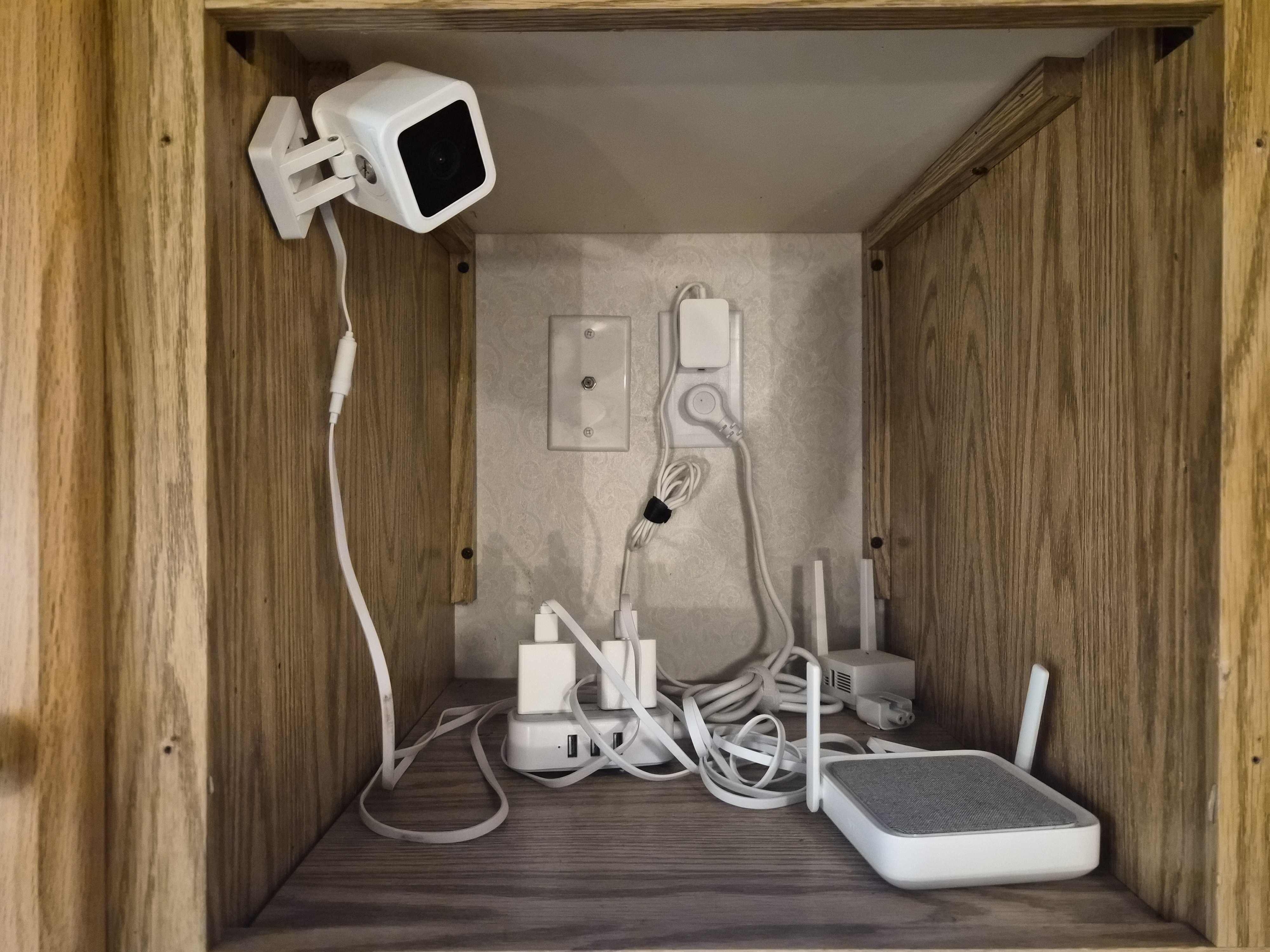 Electronics and control panel