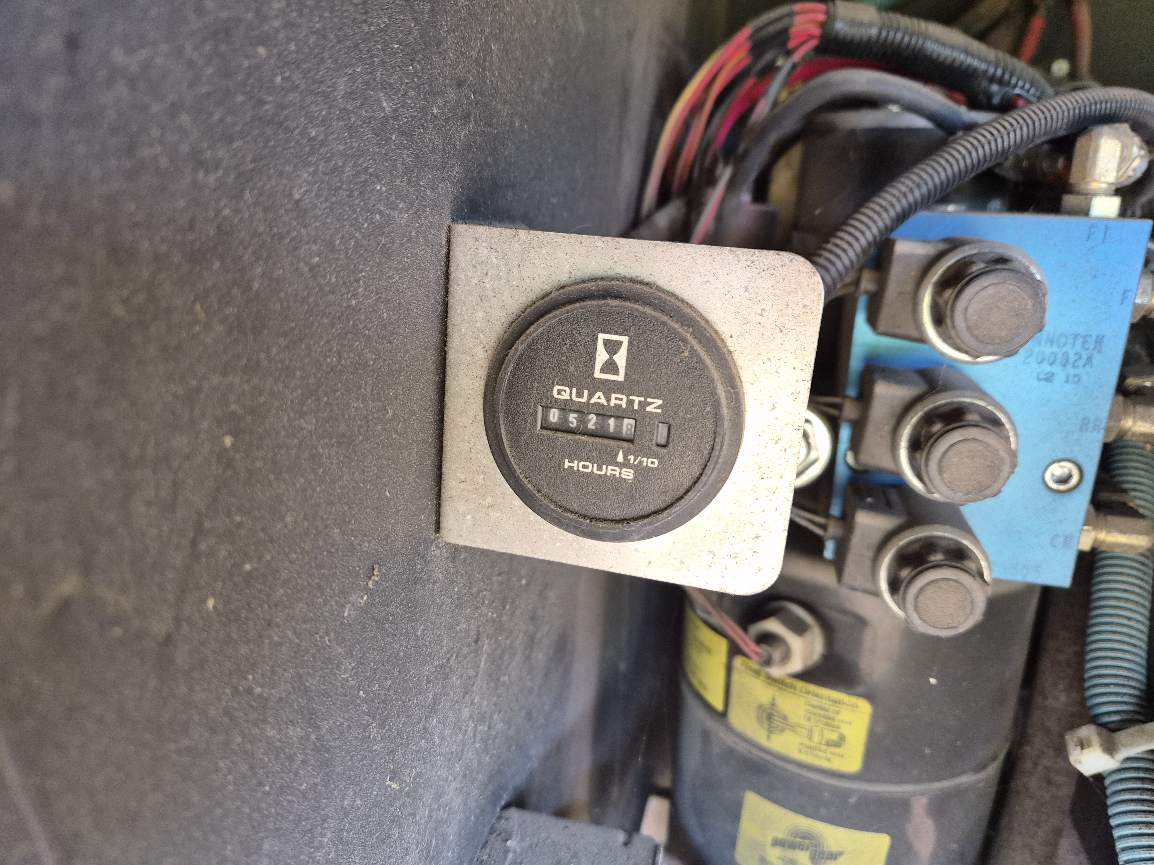 Generator hour meter