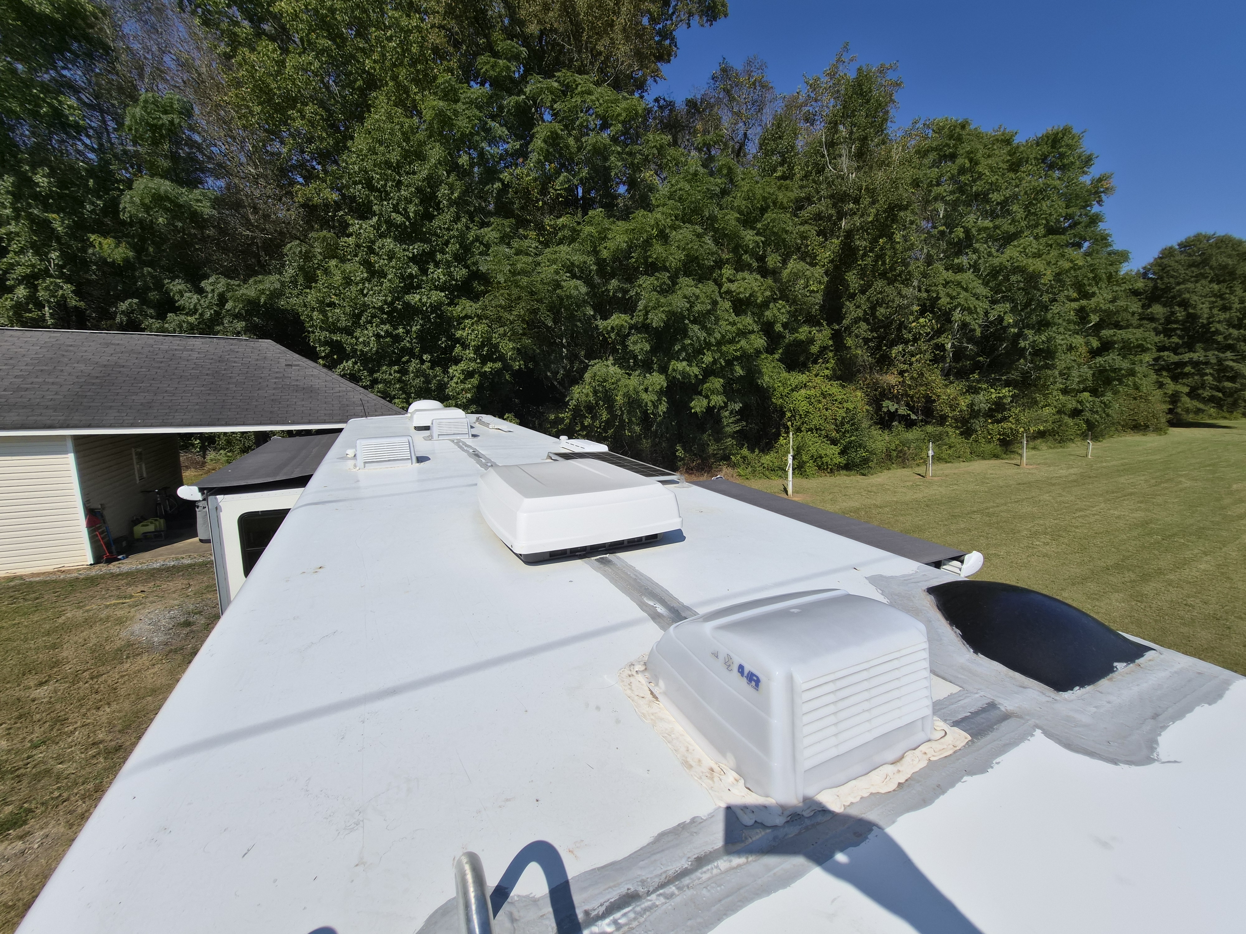 RV roof detail